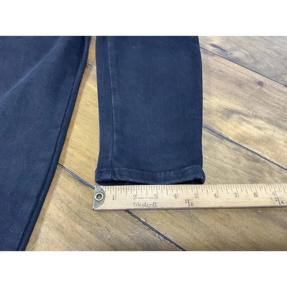 Judy Blue Jogger Jeans Size 7/28 Black Denim High Waist Drawstring - Picture 9 of 10